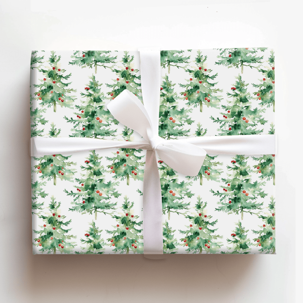 Festive Fur - Wrapping Paper - Aspen & Arlo