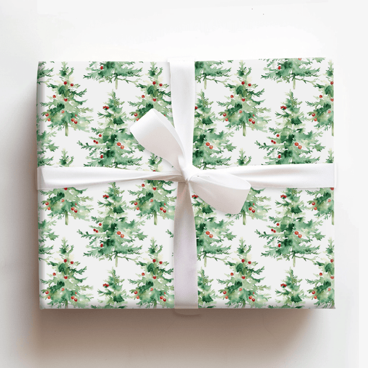 Festive Fur - Wrapping Paper - Aspen & Arlo