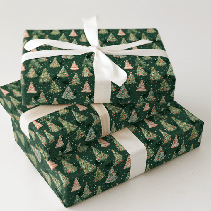 Festive Rounds - Wrapping Paper - Aspen & Arlo