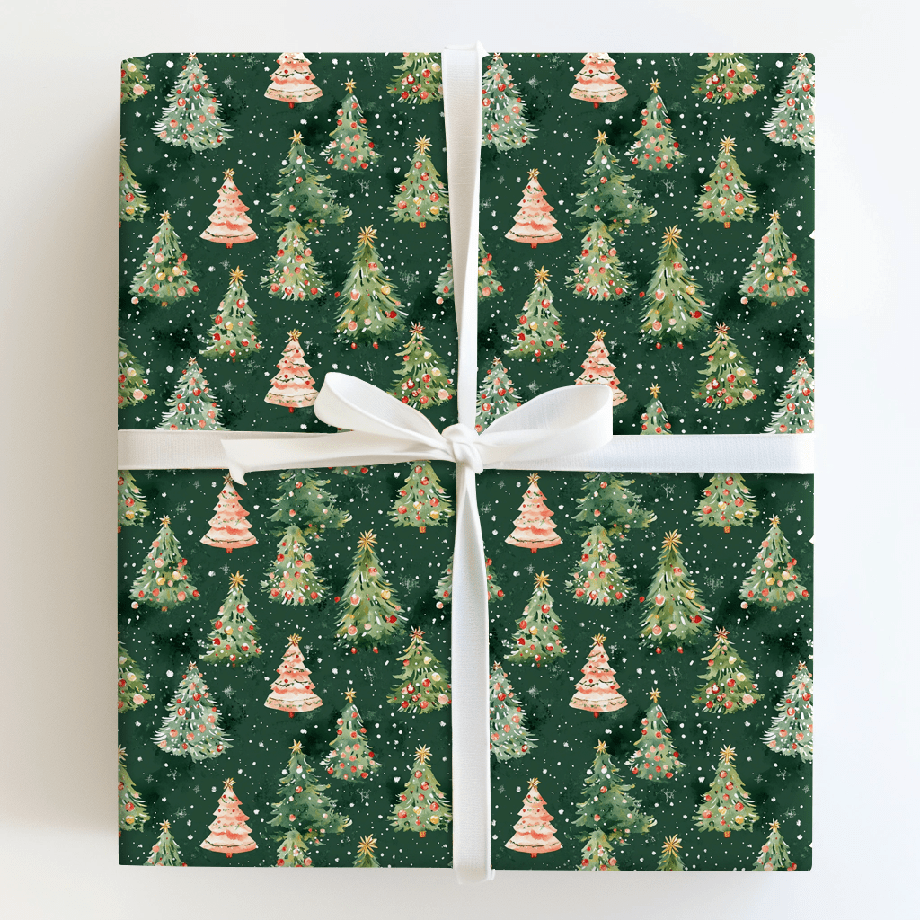Festive Rounds - Wrapping Paper - Aspen & Arlo