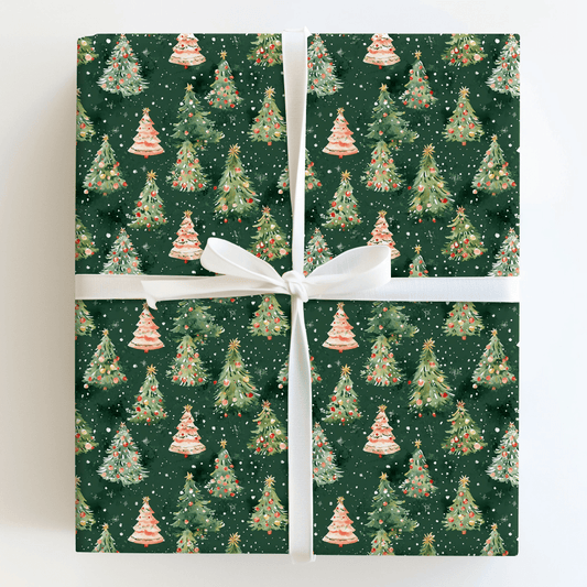 Festive Rounds - Wrapping Paper - Aspen & Arlo