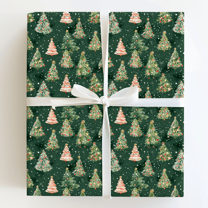 Festive Rounds - Wrapping Paper - Aspen & Arlo
