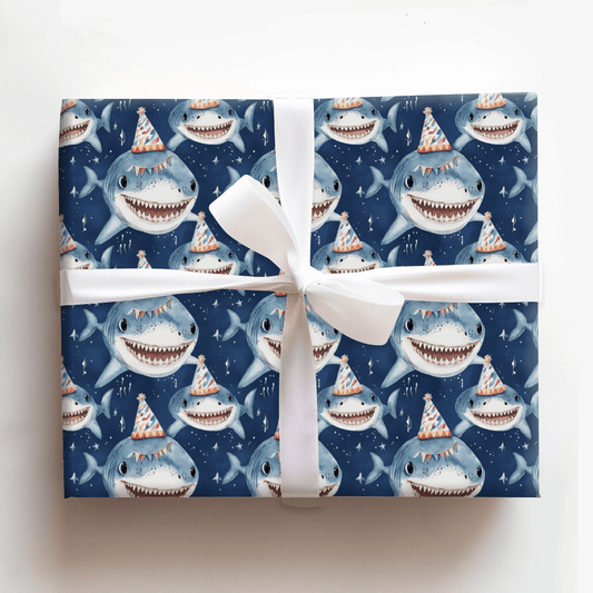 Fintastic Year Ahead - Wrapping Paper - Aspen & Arlo