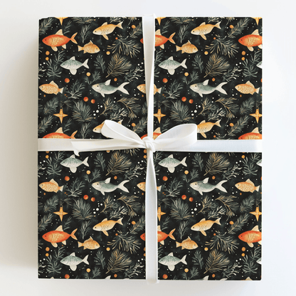 Fish Upon A Star - Wrapping Paper - Aspen & Arlo