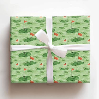 Flagstick Fancy - Wrapping Paper - Aspen & Arlo