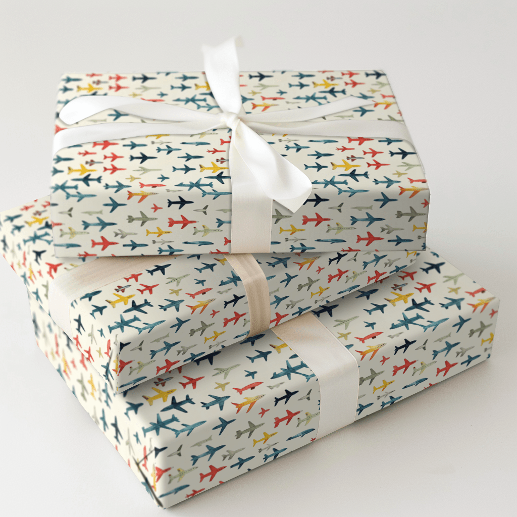 Flight Mode On - Wrapping Paper - Aspen & Arlo