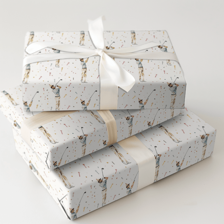 Fore the Love of Fun - Wrapping Paper - Aspen & Arlo