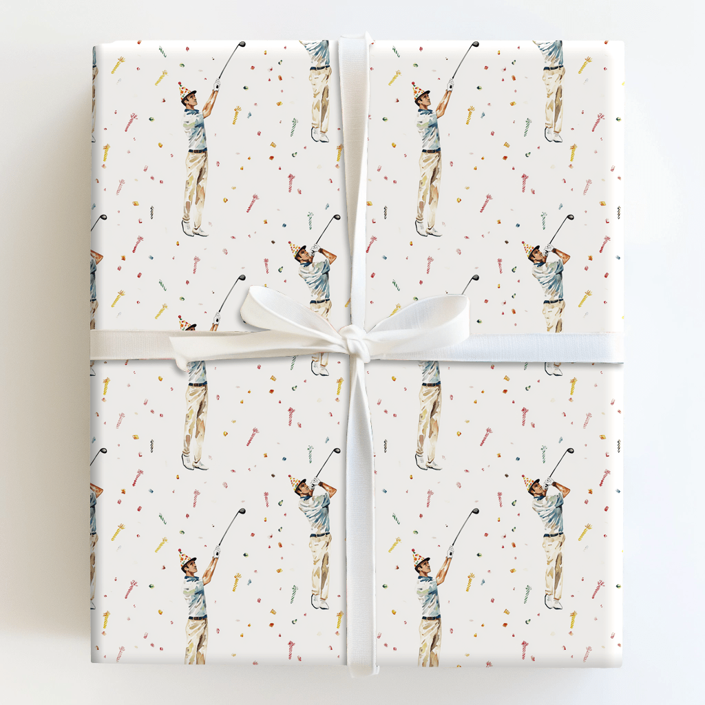Fore the Love of Fun - Wrapping Paper - Aspen & Arlo
