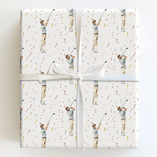 Fore the Love of Fun - Wrapping Paper - Aspen &amp; Arlo
