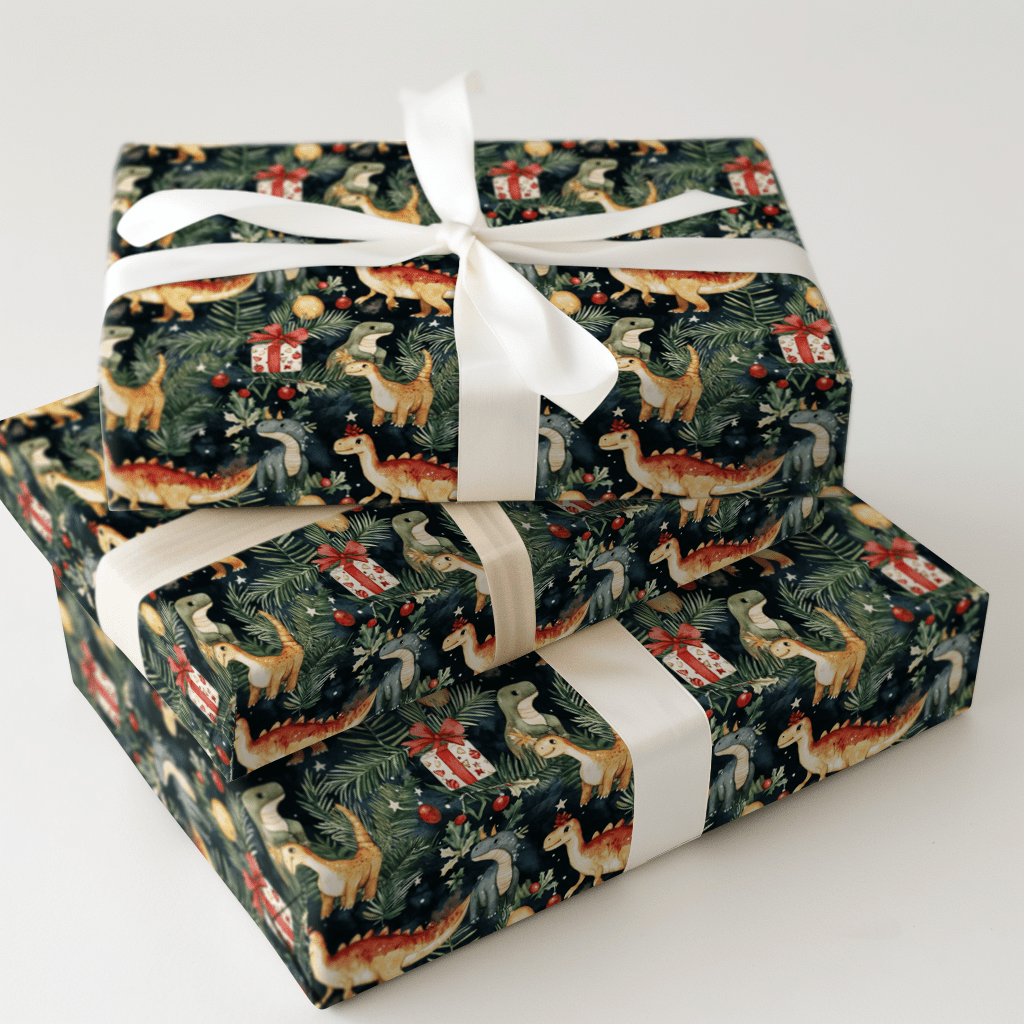 Fossil Family Reunion - Wrapping Paper - Aspen & Arlo