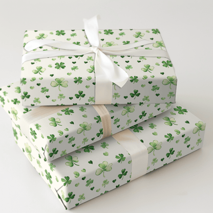 Four Leaf Fabulous - Wrapping Paper - Aspen & Arlo
