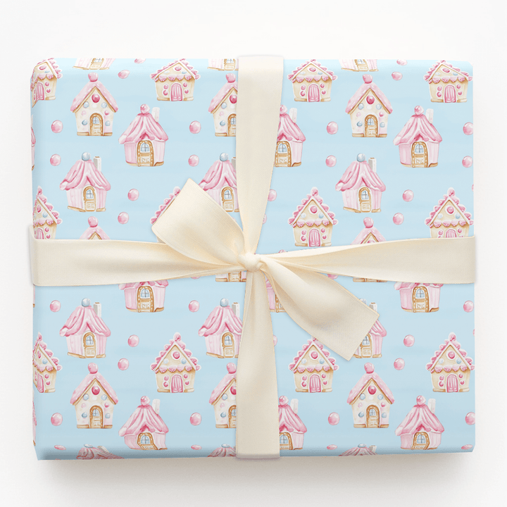 Frosted Candy Castle - Wrapping Paper - Aspen & Arlo