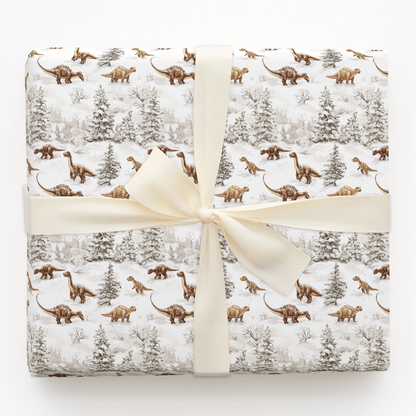 Frosted Fossils - Wrapping Paper - Aspen & Arlo