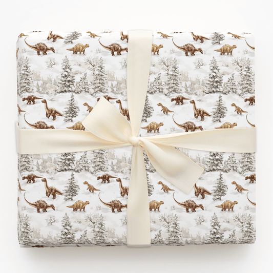 Frosted Fossils - Wrapping Paper - Aspen & Arlo