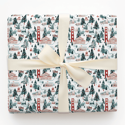 Frosted Francisco - Wrapping Paper - Aspen & Arlo