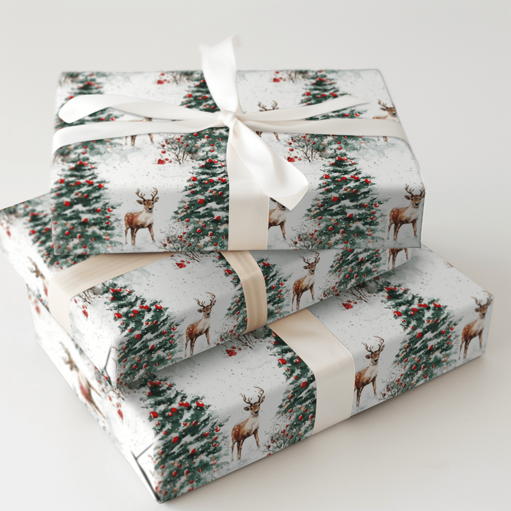 Frosty Prints - Wrapping Paper - Aspen & Arlo