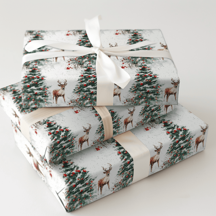 Frosty Prints - Wrapping Paper - Aspen & Arlo