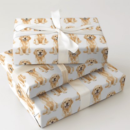 Furever Golden - Wrapping Paper - Aspen & Arlo