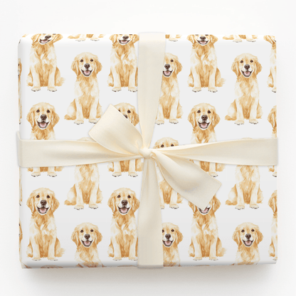 Furever Golden - Wrapping Paper - Aspen & Arlo