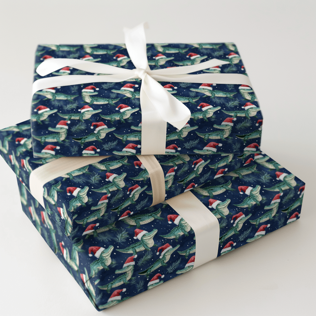 Gator Up North - Wrapping Paper - Aspen & Arlo
