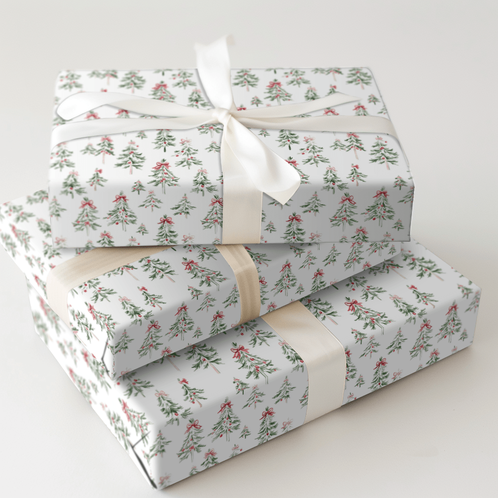 Gifted and Bowed - Wrapping Paper - Aspen & Arlo