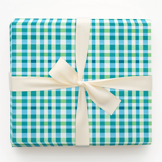 Gingham Goals - Wrapping Paper - Aspen & Arlo