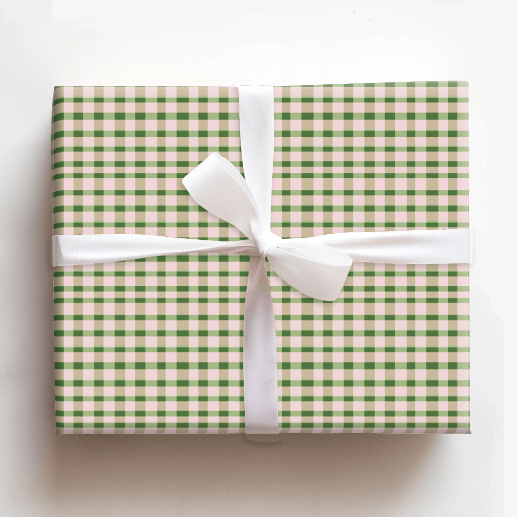 Gingham with Grace - Wrapping Paper - Aspen & Arlo