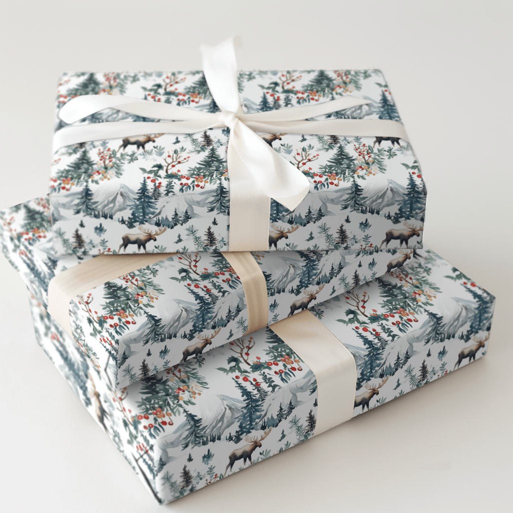 Glacial Time - Wrapping Paper - Aspen & Arlo