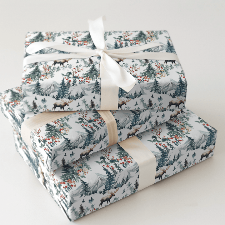 Glacial Time - Wrapping Paper - Aspen & Arlo