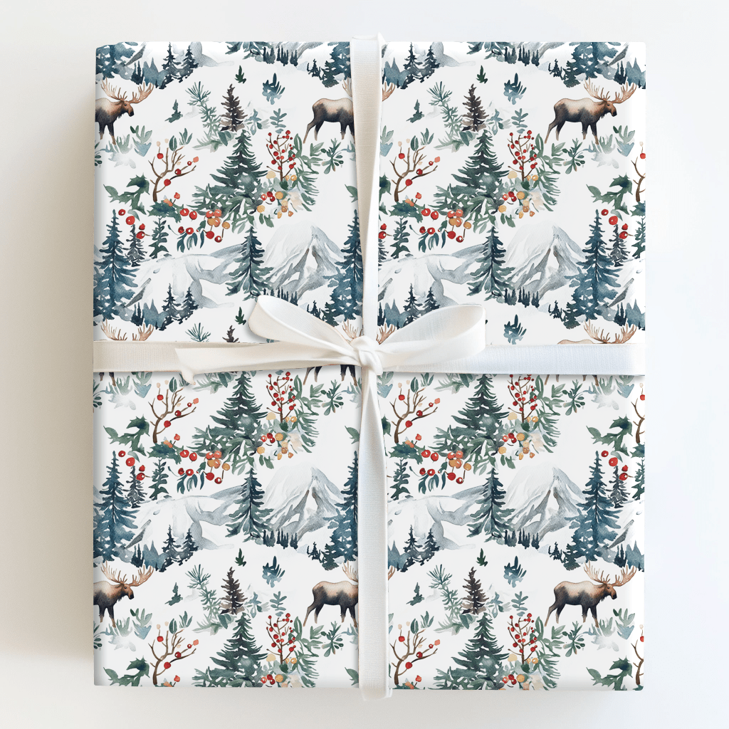 Glacial Time - Wrapping Paper - Aspen & Arlo