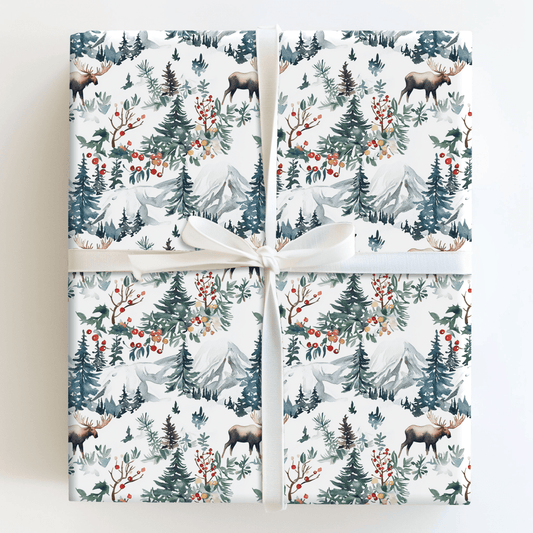 Glacial Time - Wrapping Paper - Aspen & Arlo