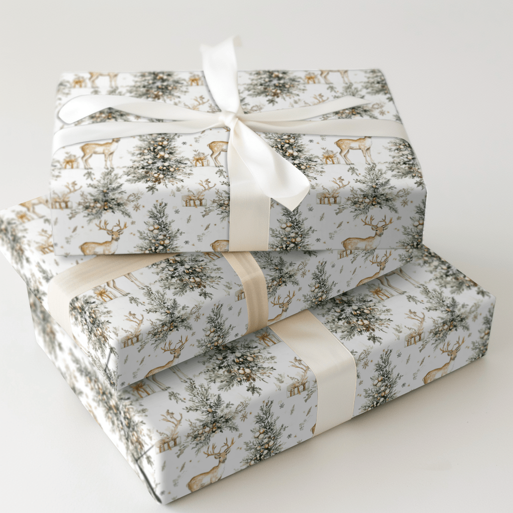 Gold Hoofs - Wrapping Paper - Aspen & Arlo