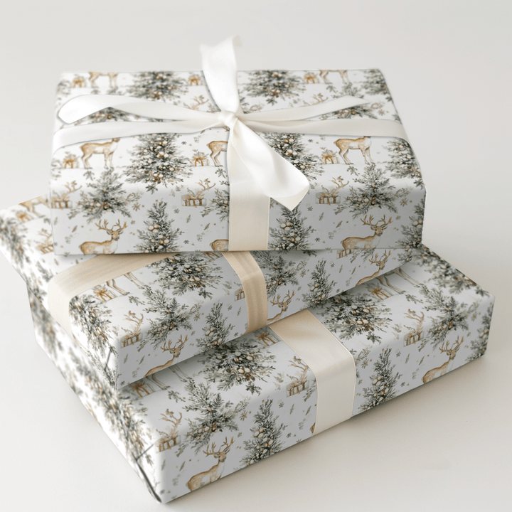 Gold Hoofs - Wrapping Paper - Aspen & Arlo