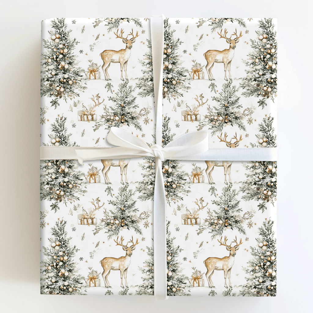 Gold Hoofs - Wrapping Paper - Aspen & Arlo