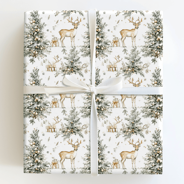 Gold Hoofs - Wrapping Paper - Aspen & Arlo