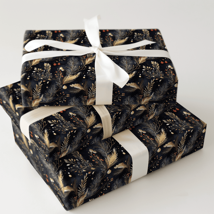 Gold Leaf for Wreath - Wrapping Paper - Aspen & Arlo