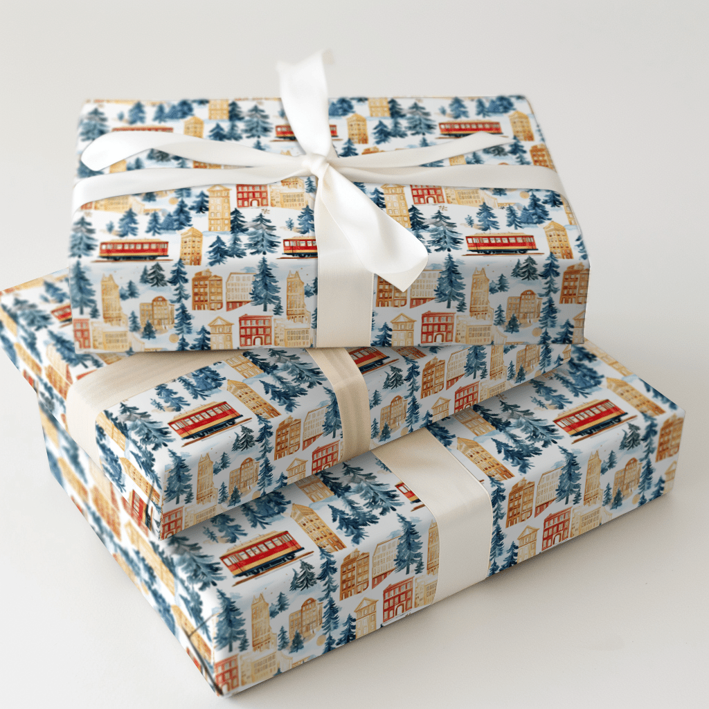 Golden Bay - Wrapping Paper - Aspen & Arlo