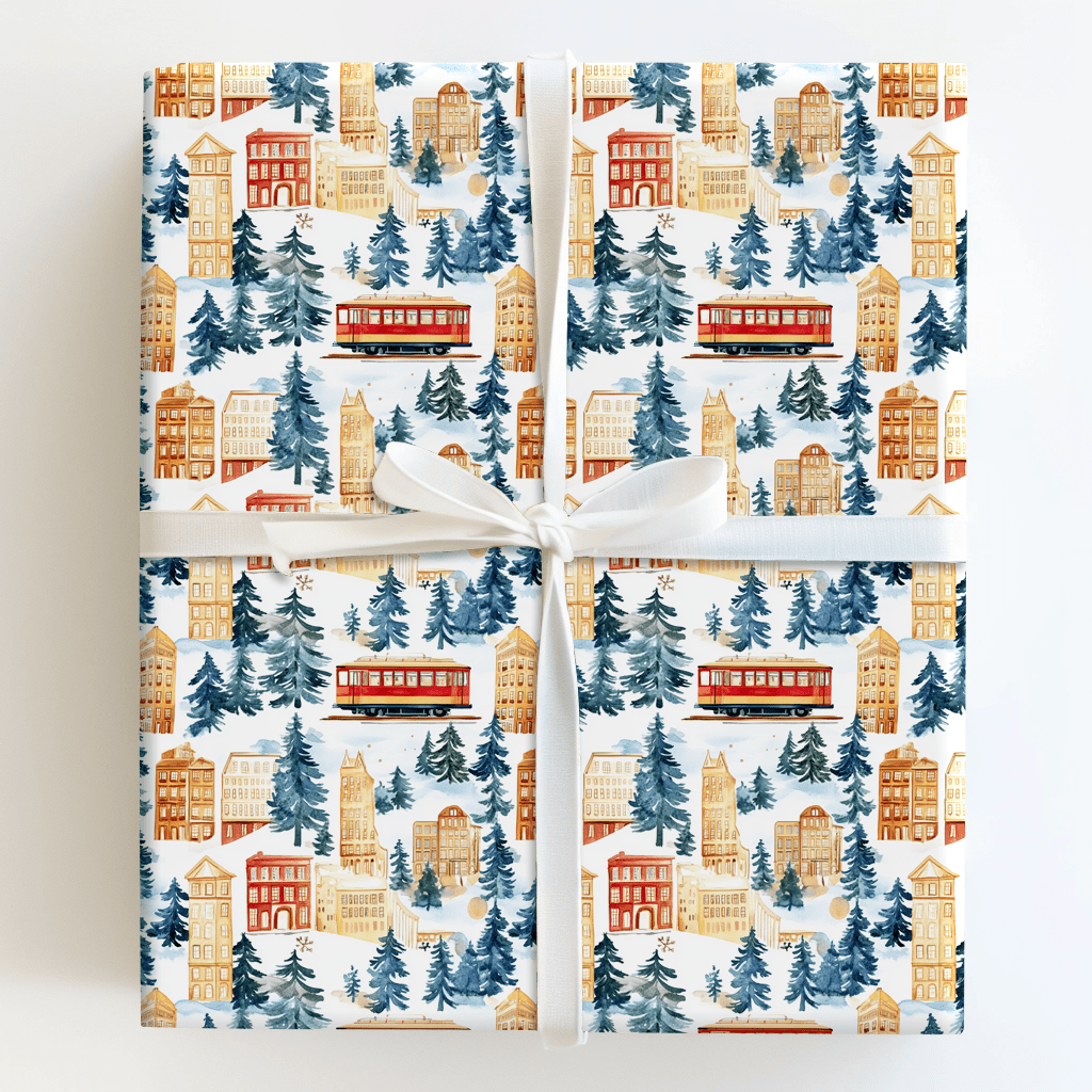 Golden Bay - Wrapping Paper - Aspen & Arlo