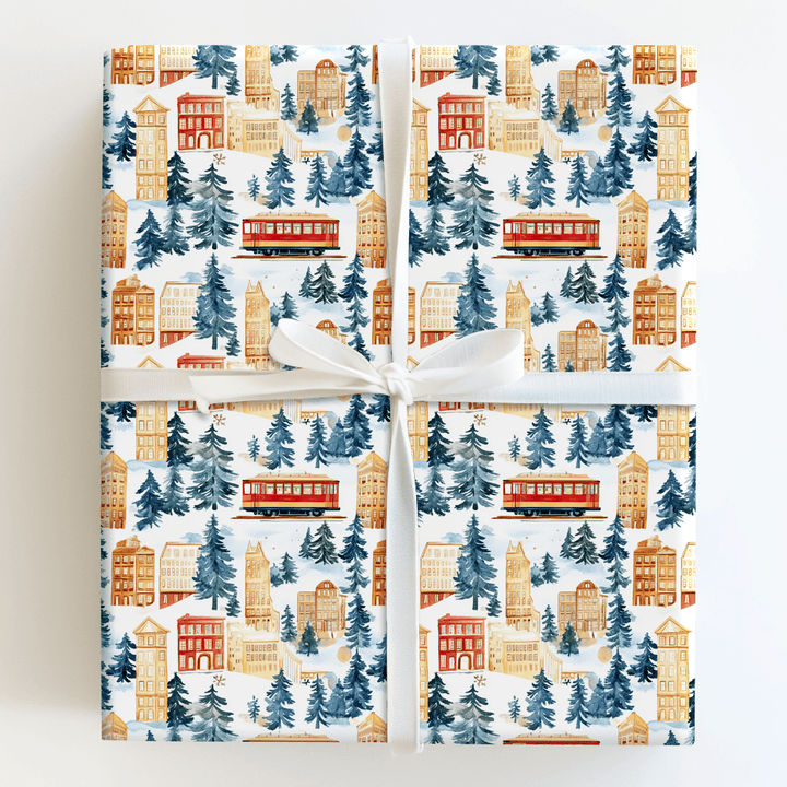 Golden Bay - Wrapping Paper - Aspen & Arlo