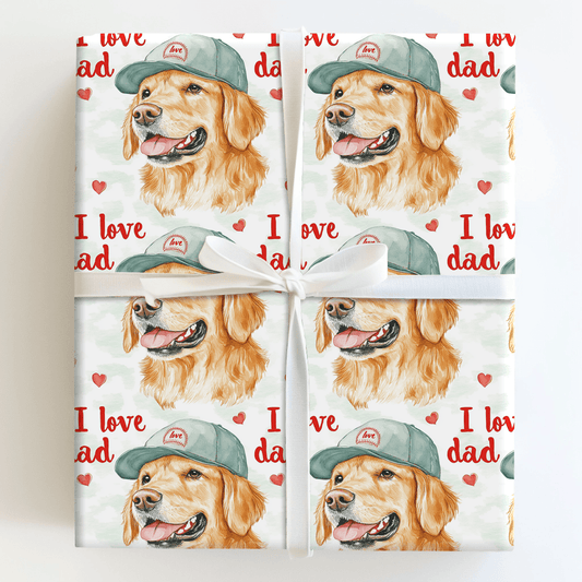 Golden Bonds - Wrapping Paper - Aspen & Arlo