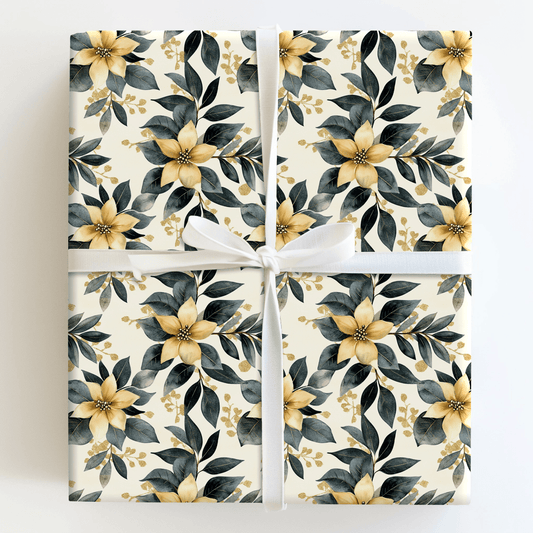Golden Garden - Wrapping Paper - Aspen & Arlo