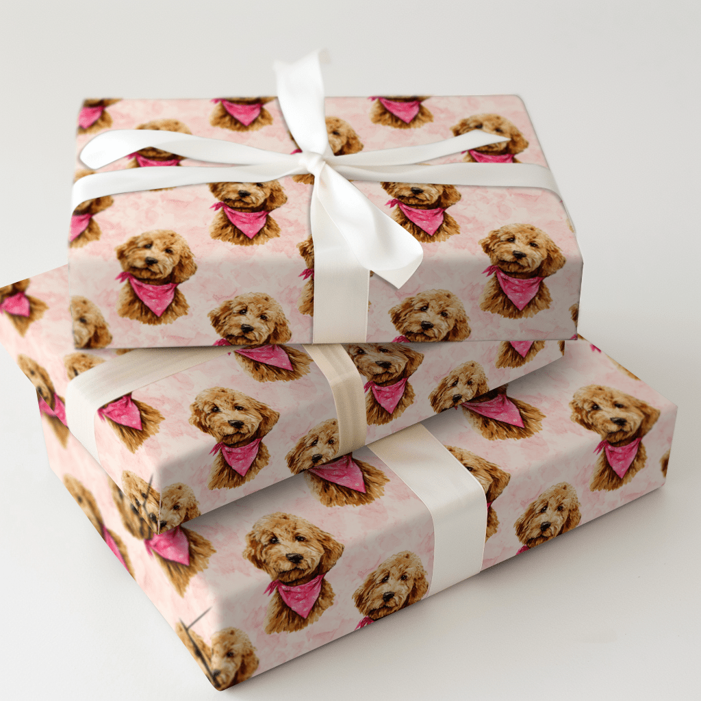 Golden Girl Duties - Wrapping Paper - Aspen & Arlo