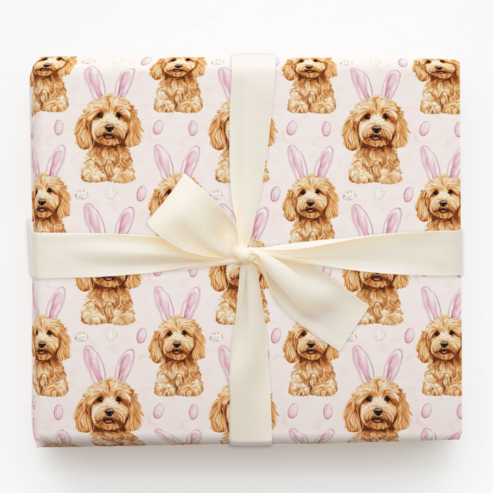 Goldendoodle Bunny - Wrapping Paper - Aspen & Arlo