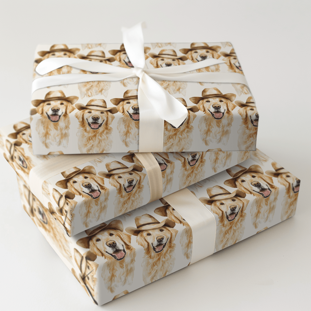 Gone Golden - Wrapping Paper - Aspen & Arlo
