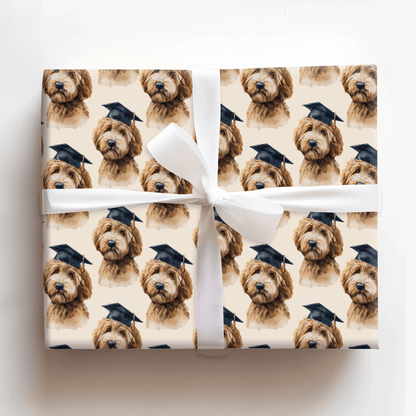 Grad Dog - Wrapping Paper - Aspen & Arlo