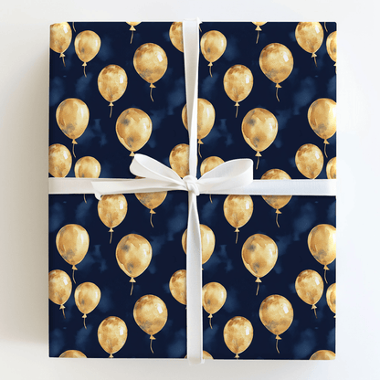 Grad Goals Are in the Air - Wrapping Paper - Aspen & Arlo