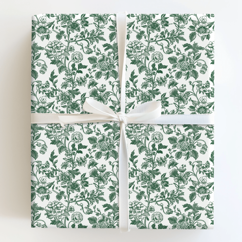 Green Blessing - Wrapping Paper - Aspen & Arlo