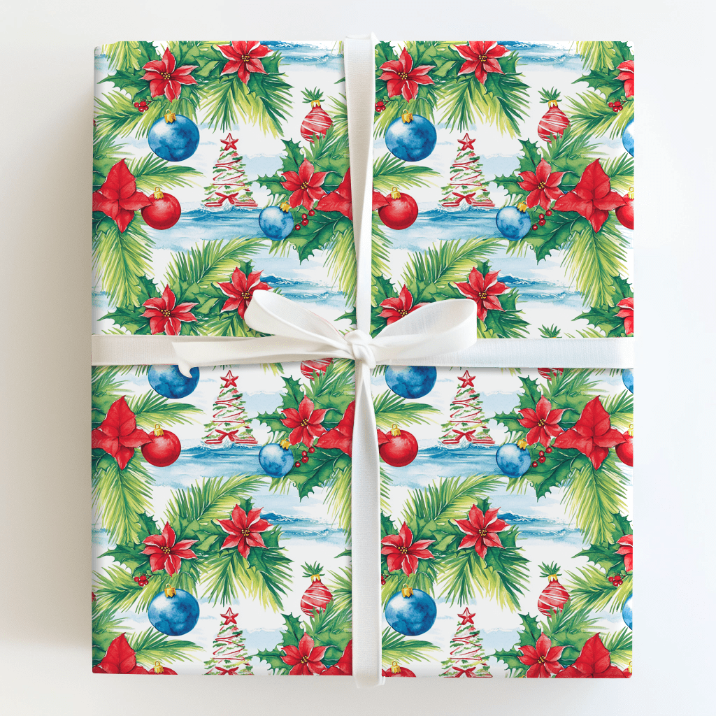 Hawaiian Tidings - Wrapping Paper - Aspen & Arlo