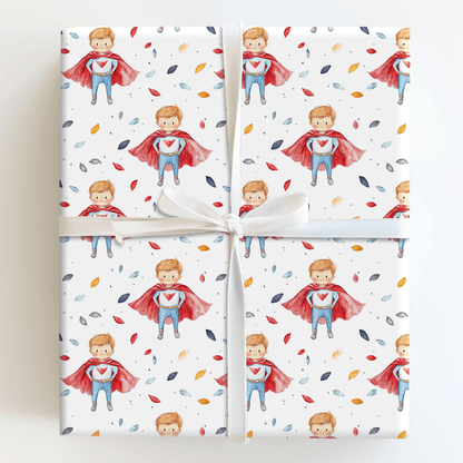 Hero Mode Activated - Wrapping Paper - Aspen & Arlo