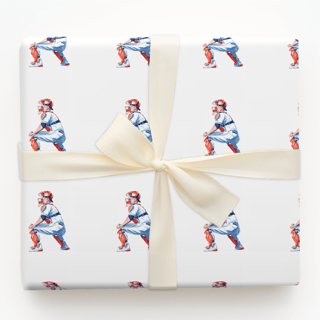 Hey Catch - Wrapping Paper - Aspen & Arlo
